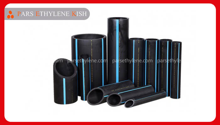 لوله پلی اتیلن آبیاری کشاورزی سایز 110 با فشار 16 اتمسفر برند پارس اتیلن