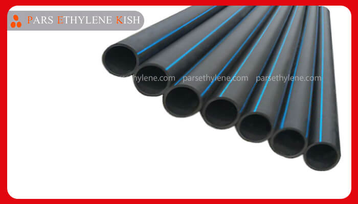 لوله پلی اتیلن آبیاری کشاورزی سایز 110 با فشار 16 اتمسفر برند پارس اتیلن
